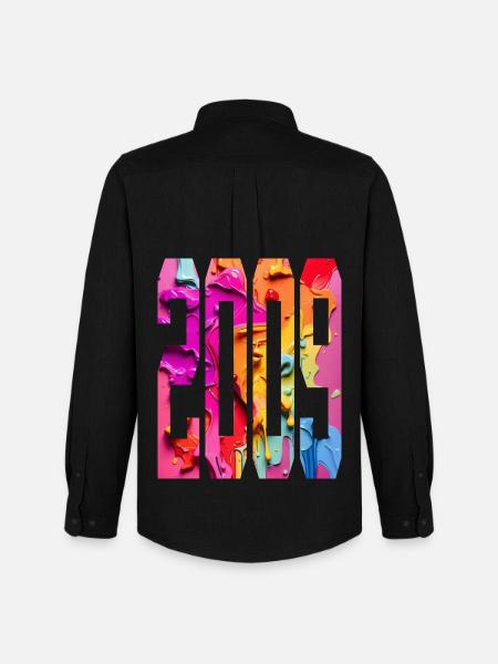 BUNT 17TH BIRTHDAY 2009 - Men's Oxford Shirt by Stanley/Stella - black