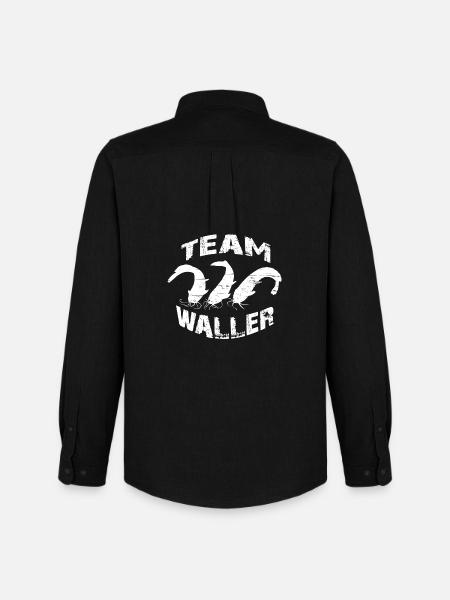 Welsangler - Sportfischer - Männer Oxford Hemd von Stanley/Stella - Schwarz