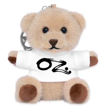 OZ - Teddy Schlüsselanhänger - Weiß - Vorne