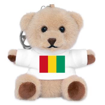 Guinea - Teddy Schlüsselanhänger - Weiß - Vorne