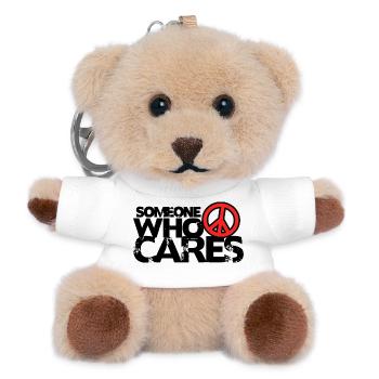 Someone Who Cares - Teddy Schlüsselanhänger - Weiß - Vorne
