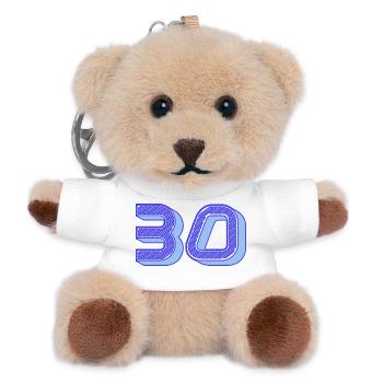 30. 30 YEARS. 30th ANNIVERSARY. 30 YEARS ANNIVERSARY. - Teddy Keyring - white - Front