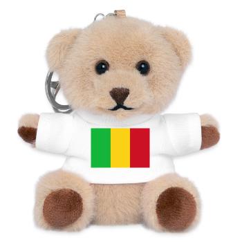 Mali - Teddy Schlüsselanhänger - Weiß - Vorne