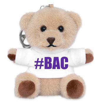 FERRY. BACCALAUREAT. PATENT. DNB. EXAMINATION. WELL DONE - Teddy Keyring - white - Front