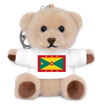 Grenada - Teddy Schlüsselanhänger - Weiß - Vorne