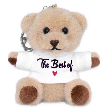 MAMA. MUTTERTAG. SCHÖNEN MUTTERTAG - Teddy Schlüsselanhänger - Weiß - Vorne