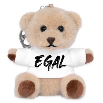 Egal - Teddy Schlüsselanhänger - Weiß - Vorne
