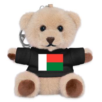 Madagaskar - Teddy Schlüsselanhänger - Schwarz - Vorne