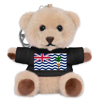 Britisches Territorium im Indischen Ozean - Teddy Schlüsselanhänger - Schwarz - Vorne