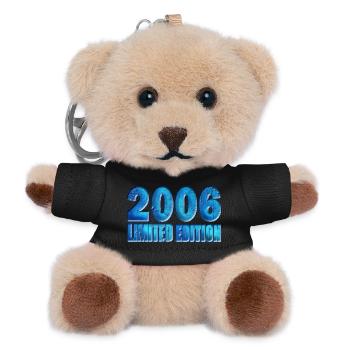 2006 Limited Edition 18th Anniversary - Teddy Keyring - black - Front