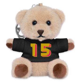 15. 15 YEARS. 15th ANNIVERSARY. 15 YEAR ANNIVERSARY. - Teddy Keyring - black - Front