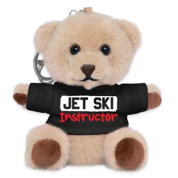 Jet Ski Instructor - Teddy Schlüsselanhänger - Schwarz - Vorne