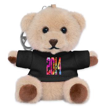 BUNT 12E ANNIVERSAIRE 2014 - Porte-clés ourson - noir - Devant