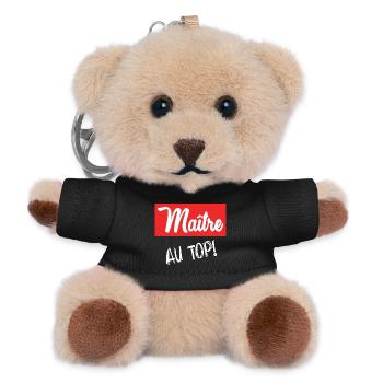 MEISTER - Teddy Schlüsselanhänger - Schwarz - Vorne
