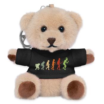 Tennis Evolution - Teddy Schlüsselanhänger - Schwarz - Vorne