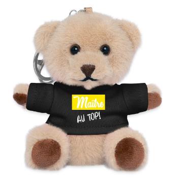 MEISTER. MEISTER. HUMOR - Teddy Schlüsselanhänger - Schwarz - Vorne