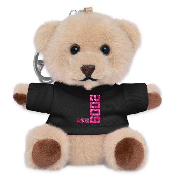17TH ANNIVERSARY PINK LIMITED EDITION 2009 - Teddy Keyring - black - Front
