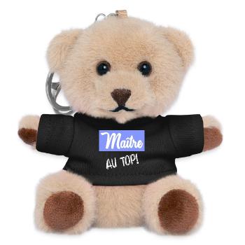 MEISTER. MEISTER. VIELEN DANK - Teddy Schlüsselanhänger - Schwarz - Vorne