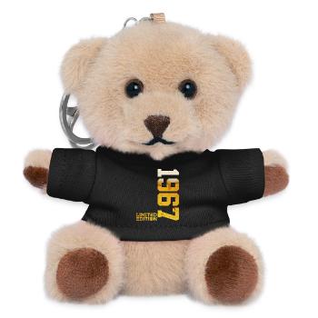 BIÈRE ÉDITION LIMITÉE 1967 59E ANNIVERSAIRE - Porte-clés ourson - noir - Devant