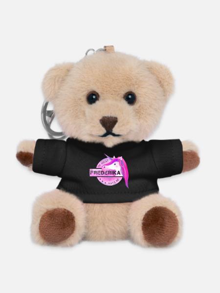 Frederika - Teddy Schlüsselanhänger - Schwarz