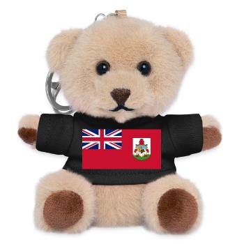 Bermuda - Teddy Schlüsselanhänger - Schwarz - Vorne