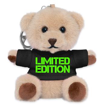 Begrenzte Auflage Limited Edition - Teddy Schlüsselanhänger - Schwarz - Vorne