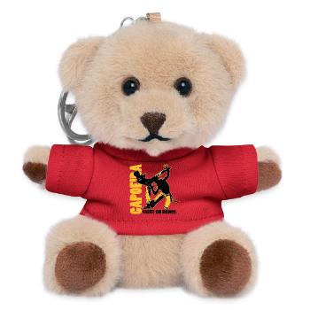 capoiera fight or dance 00 - Teddy Schlüsselanhänger - Rot - Vorne