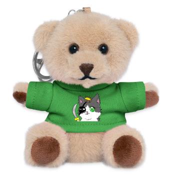 Piraten-Chat - Teddy Schlüsselanhänger - Grün - Vorne