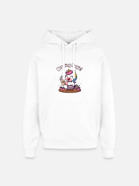 Brewing Magic! - Oversized Unisex Hoodie by Stanley/Stella - white