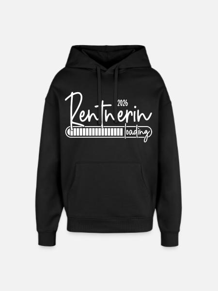 Rentnerin 2026 Loading - Oversized Unisex Hoodie von Stanley/Stella - Schwarz