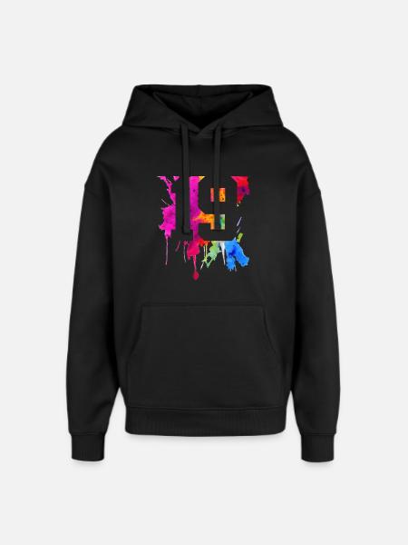 19 YEARS 19TH BIRTHDAY - Oversized Unisex Hoodie by Stanley/Stella - black