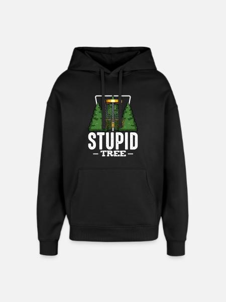 Frisbee - Oversized Unisex Hoodie by Stanley/Stella - black
