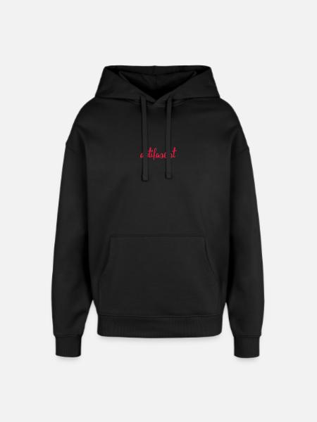 Always Antifascist - Oversized Unisex Hoodie von Stanley/Stella - Schwarz