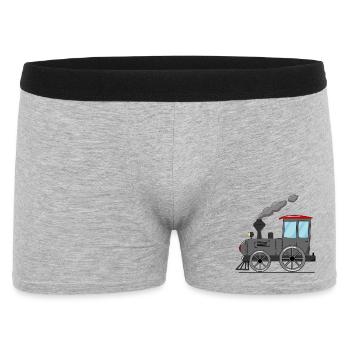 Train pour enfants gris - Boxer Homme - gris chiné - Devant