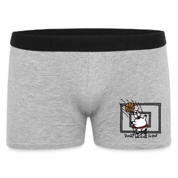 Dunk ScHoF - Boxer Homme - gris chiné - Devant