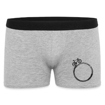 Cycling Bike Bicycle Sport Cycling Biker Cycling - Men's Boxer Shorts - heather grey - Front