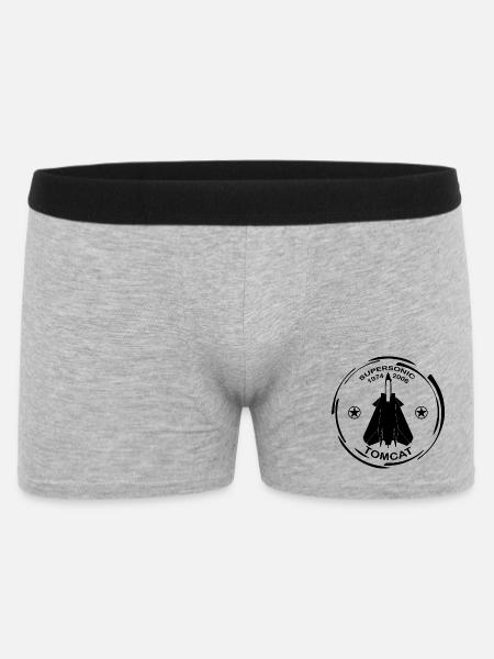Plane F14 Tomcat - Men's Boxer Shorts - heather grey