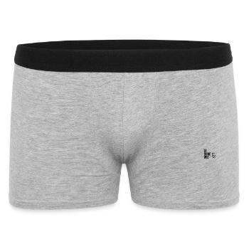 Ei gude wie - Männer Boxer Shorts - Grau meliert - Vorne