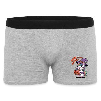 Trick Or Treat Yourself - Men's Boxer Shorts - heather grey - Front