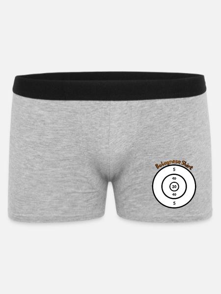 Bolognese Shit - Men's Boxer Shorts - heather grey