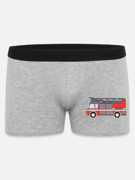 Fire engine Fire engine - Men's Boxer Shorts - heather grey