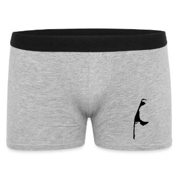 SYLT - Männer Boxer Shorts - Grau meliert - Vorne
