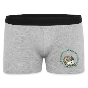 Hérisson - Boxer Homme - gris chiné - Devant