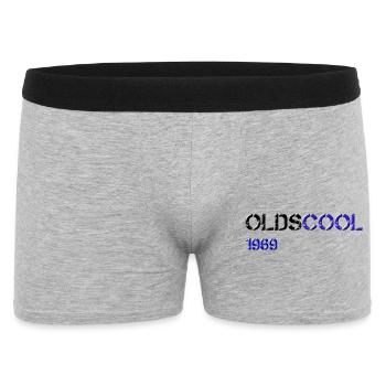 1969 olds cool - Männer Boxer Shorts - Grau meliert - Vorne