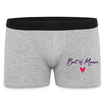 MAMIE. FÊTE DES MÈRES. BONNE FÊTE MAMIE. JE T'AIME - Boxer Homme - gris chiné - Devant