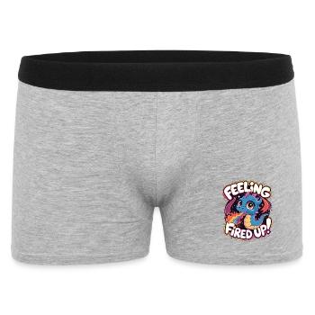 Se sentir enflammé - Boxer Homme - gris chiné - Devant