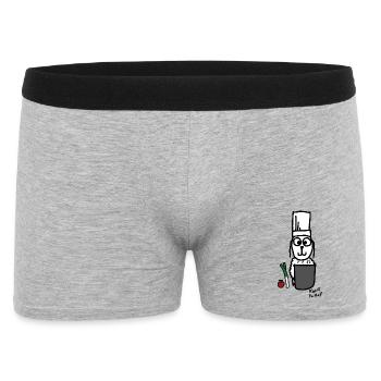 Koch ScHoF - Männer Boxer Shorts - Grau meliert - Vorne