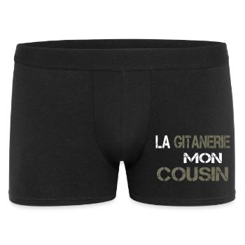 La gitanerie mon cousin - Boxer Homme - noir - Devant