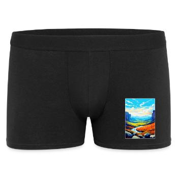 High Cup Nick Cumbria Affiche de voyage vintage WPA - Boxer Homme - noir - Devant