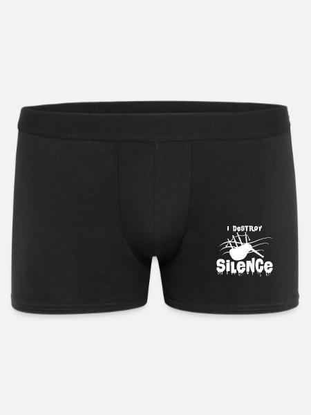 Dudelsack - Männer Boxer Shorts - Schwarz